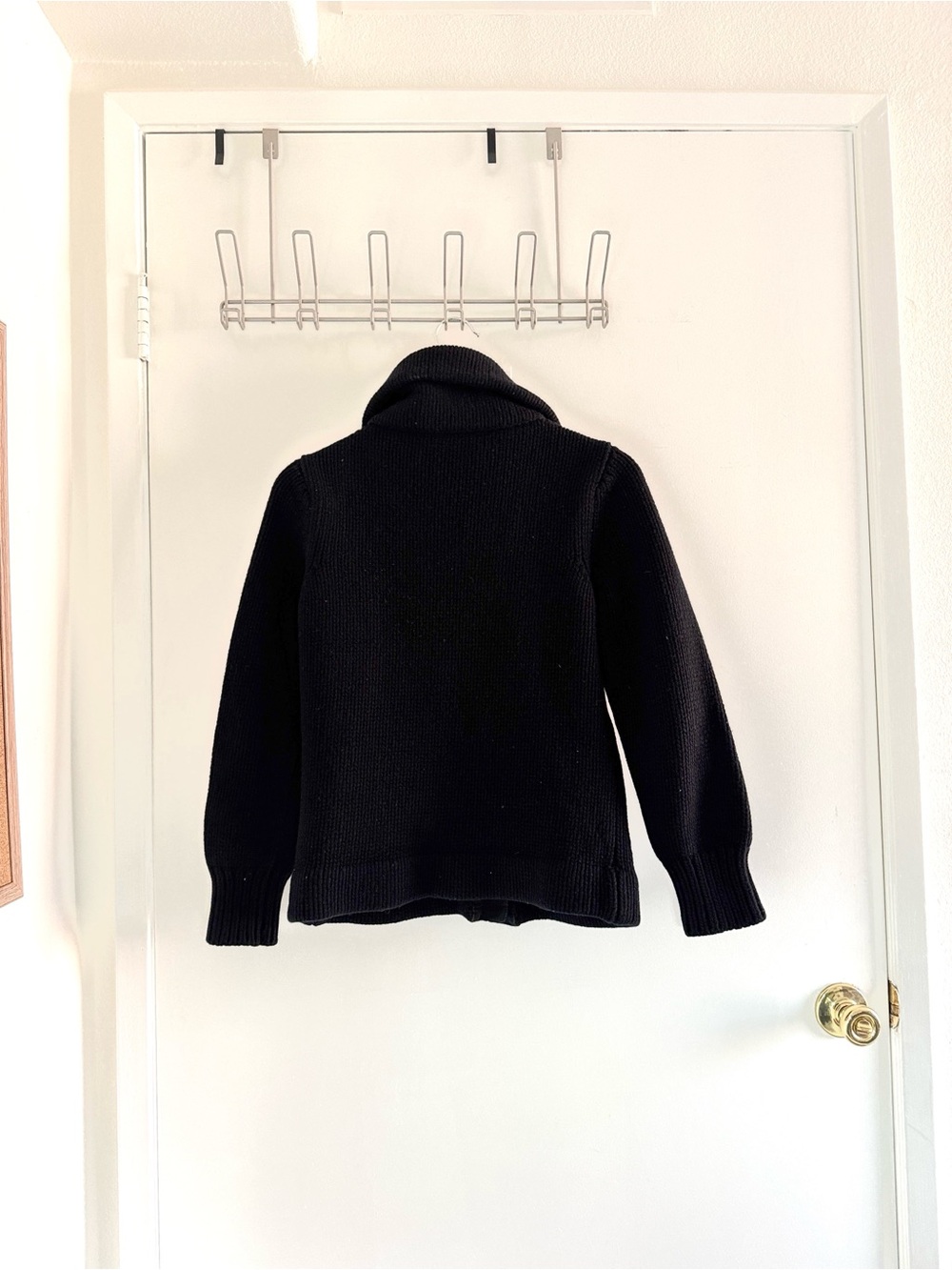 Knit Collared Button-Up Sweater - Picture 3 of 4